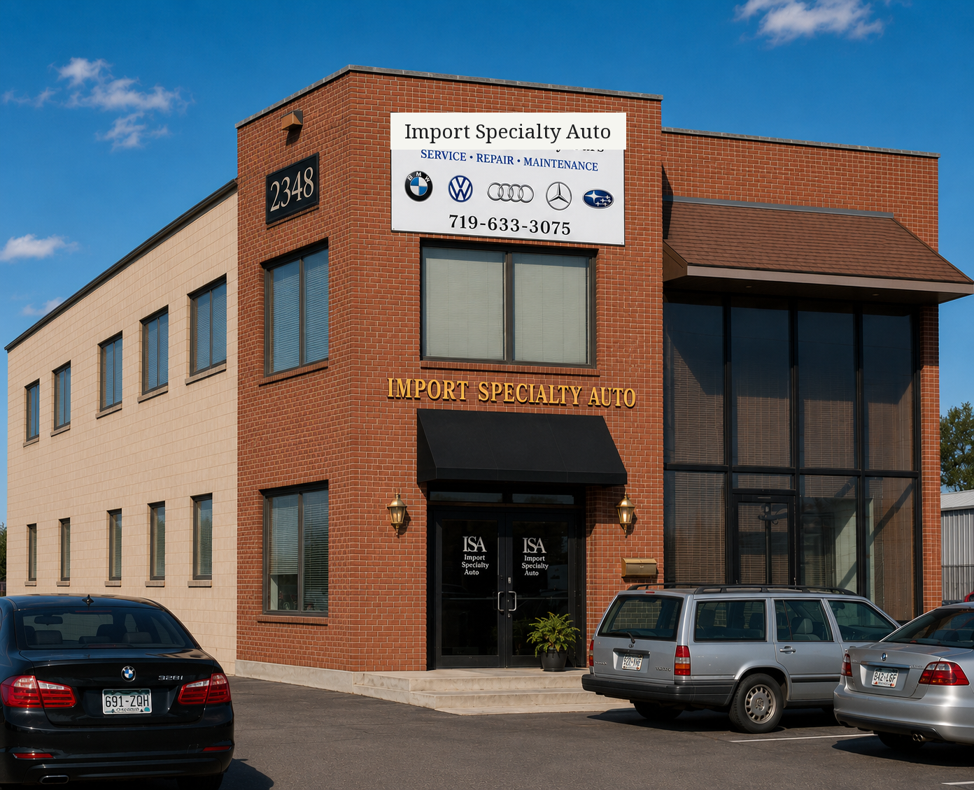 Import Specialty Auto's current Colorado Springs shop